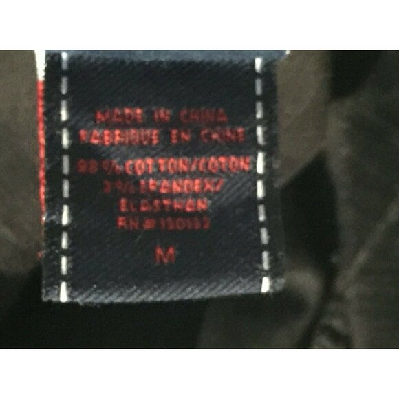 Worn Jeans Women Medium Button-Front Corduroy Jacket Pocket Black Stretch Casual - Picture 8 of 11